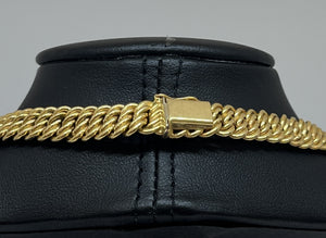 Collier Or Maille Américaine