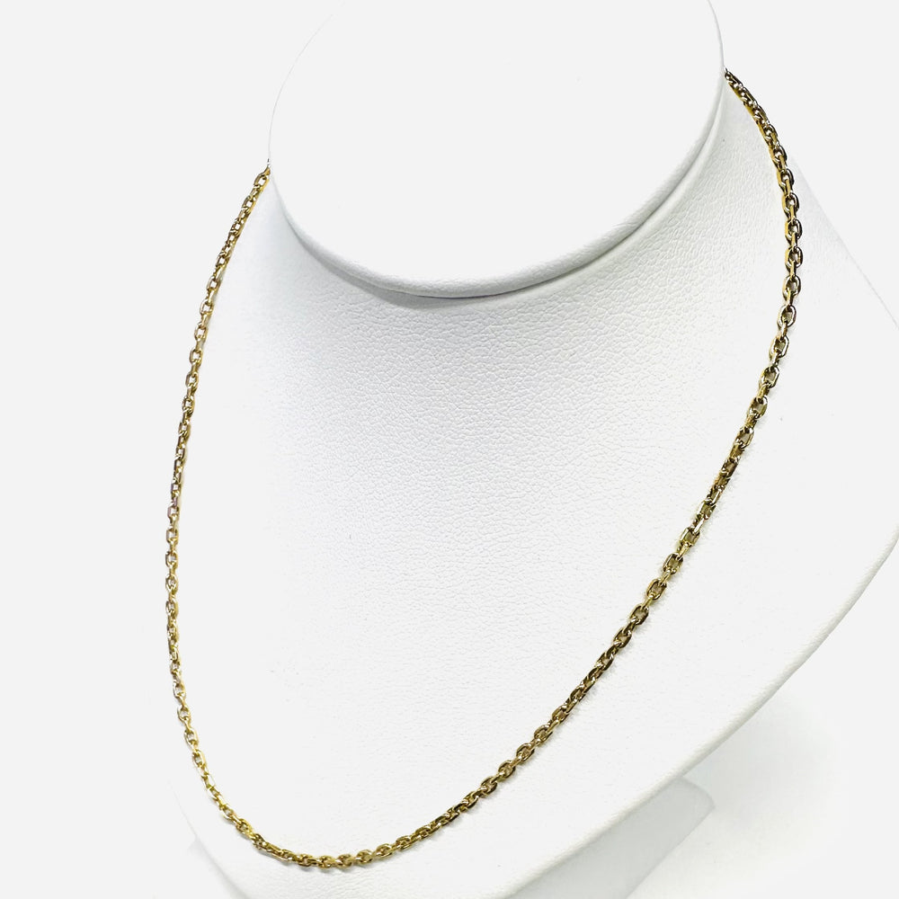 Chaîne Or Jaune Maille Forçat