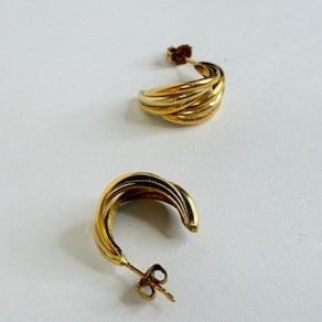 Boucles d'Oreille Or Jaune