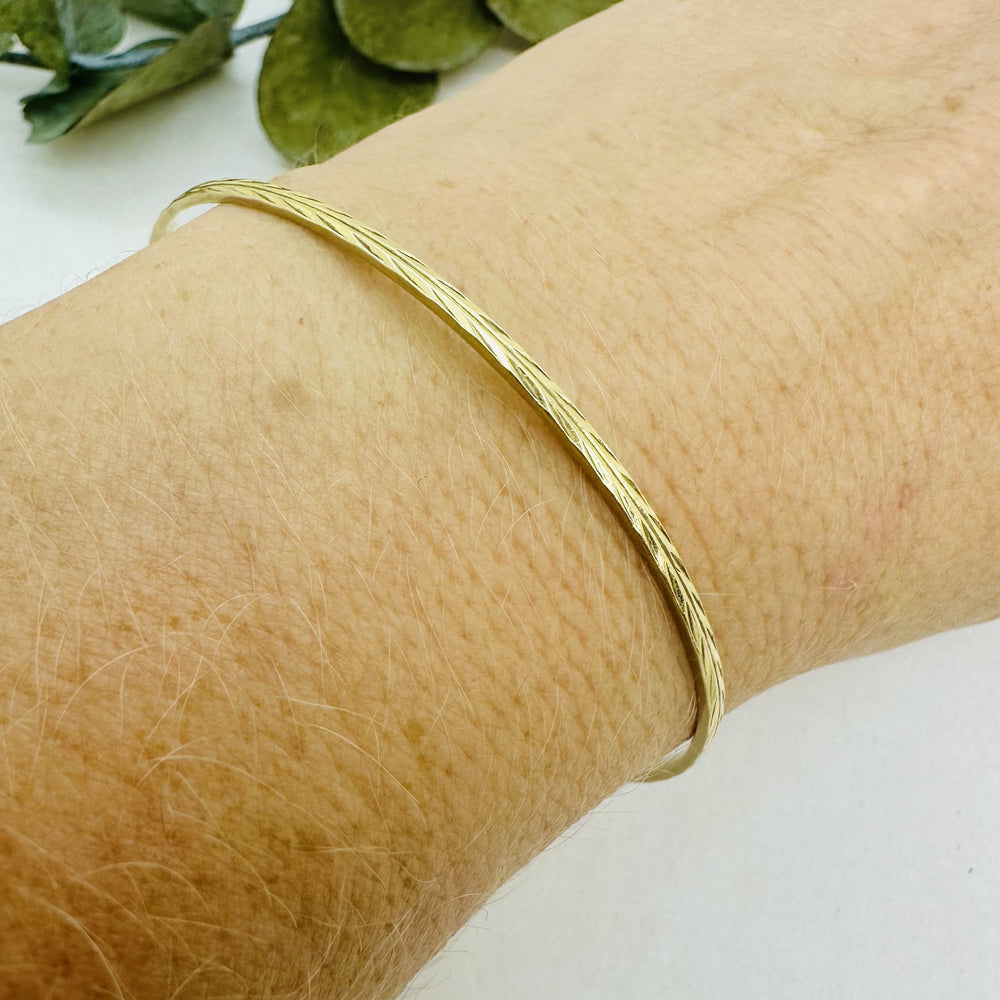 Bracelet Jonc Or Jaune