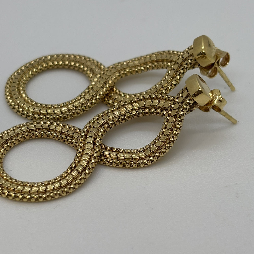 Boucles d'Oreille Or Jaune