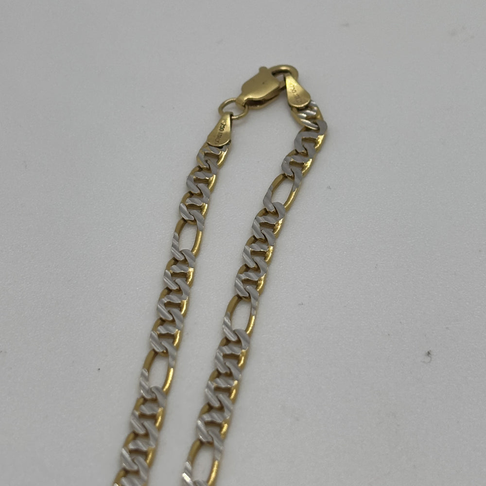 Chaîne 2 Ors Maille Figaro