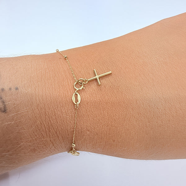 Bracelet Chapelet Or