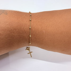 Bracelet Chapelet Or