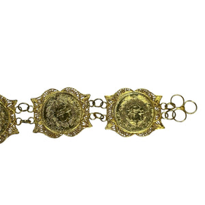 Bracelet Pièces 10 francs Napoléon en Or