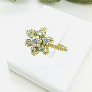 Bague Chou avec Oxydes