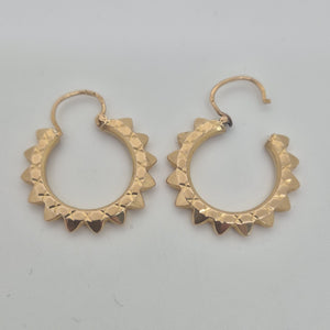 Boucles d'Oreille Or Jaune