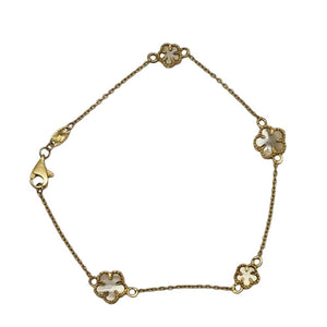 Bracelet Fleur Or