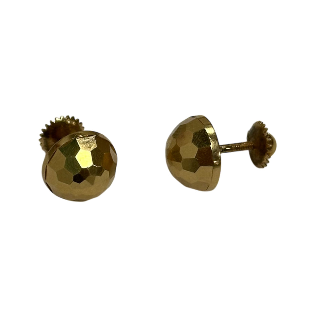 Boucles d'Oreille Or Jaune