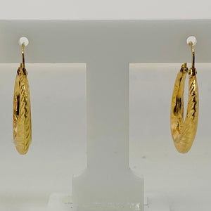 Créoles Or Jaune