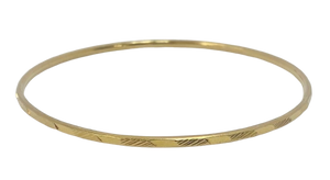 Bracelet Jonc Or Jaune