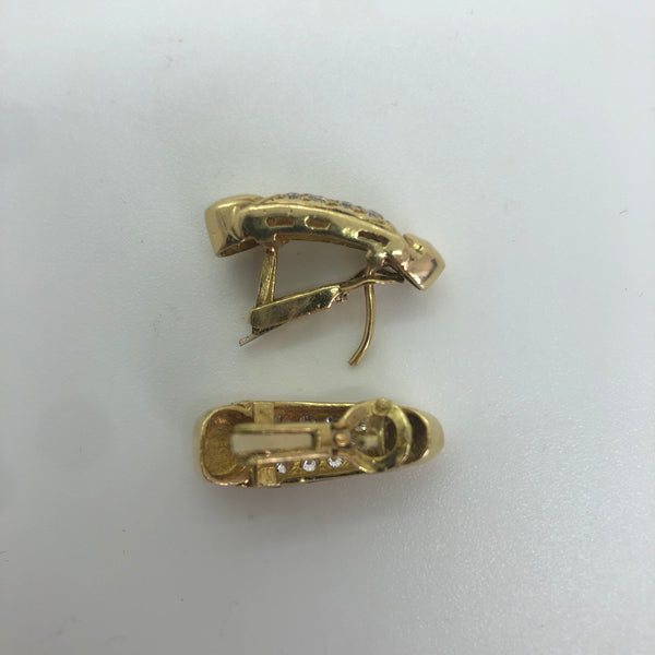 Boucles d'oreille Pavage Oxydes 9,94grs