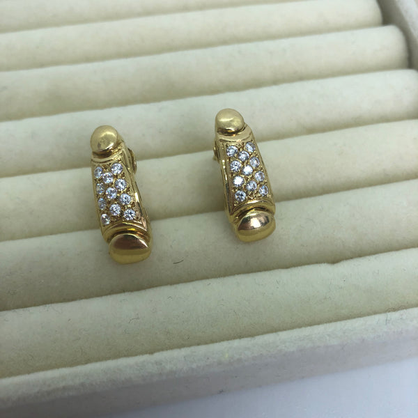 Boucles d'oreille Pavage Oxydes 9,94grs