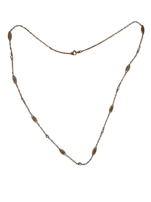 Collier Ras du Cou Or Jaune 750 et Perles Fines