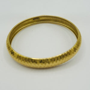 Bracelet Jonc Or Jaune