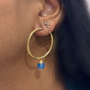Boucles d'oreilles Dormeuses en Or Jaune 18K 4.62 Grs