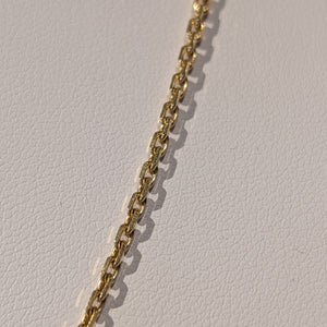 Collier Matinée en Or Jaune 18 Carats avec Maille Jaseron - 8.43 Grs