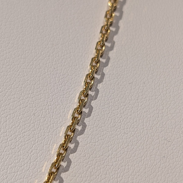 Collier Matinée en Or Jaune 18 Carats avec Maille Jaseron - 8.43 Grs