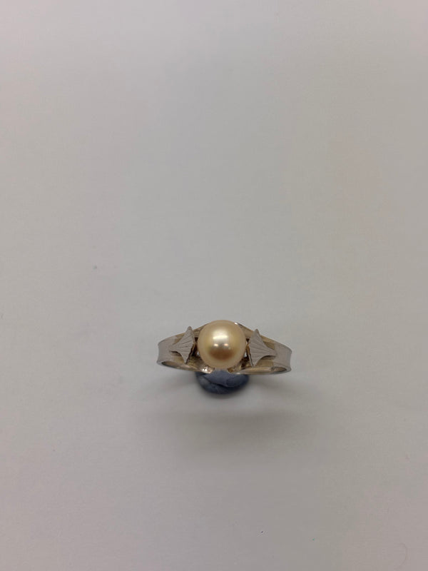 Solitaire en Or Blanc 18K Taille-54