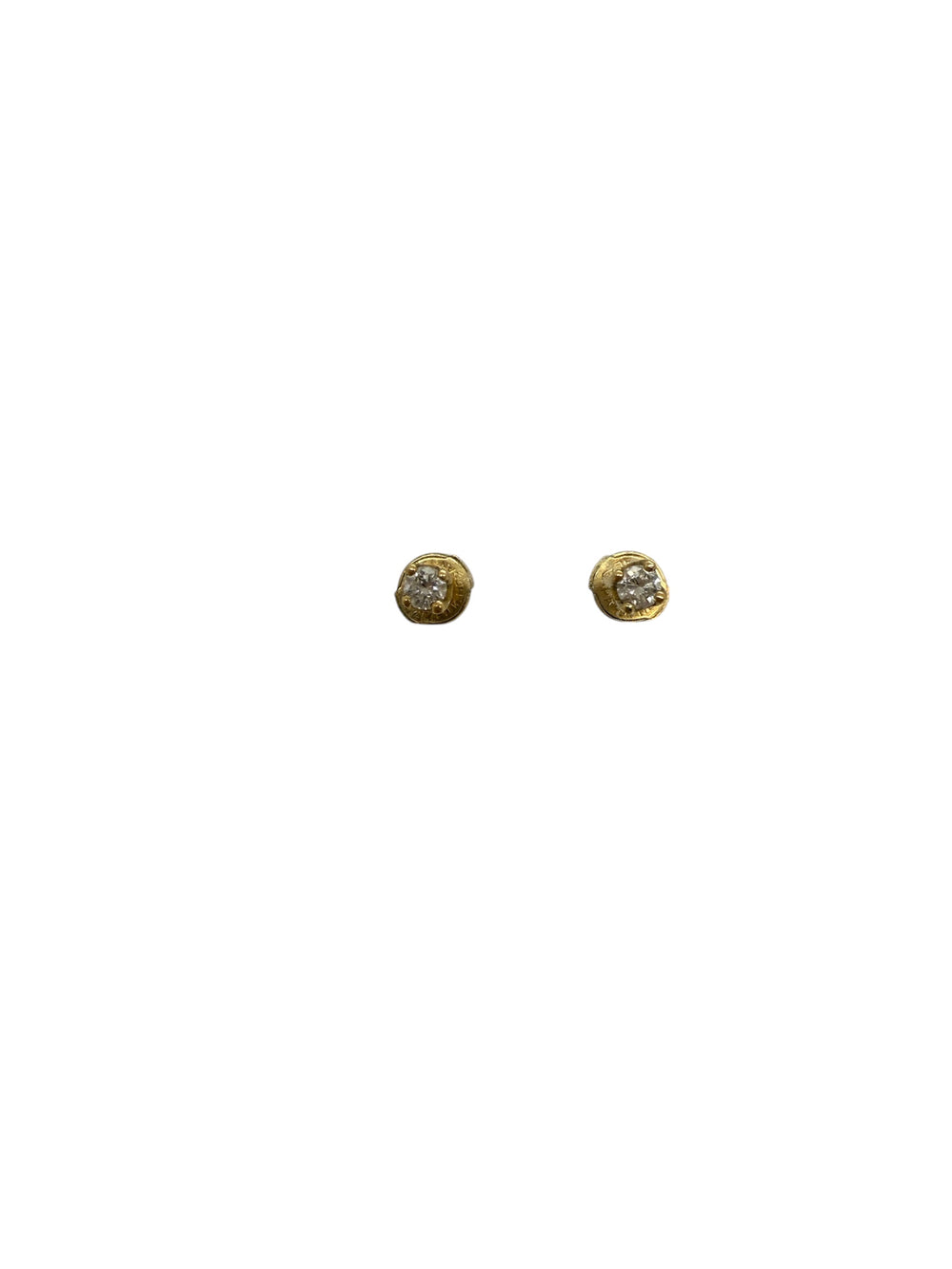 Boucles d'oreilles en or jaune 18K 1.26 Grs