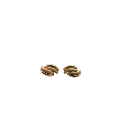 Boucles d'oreilles en Or Jaune 18K 5.12 Grs