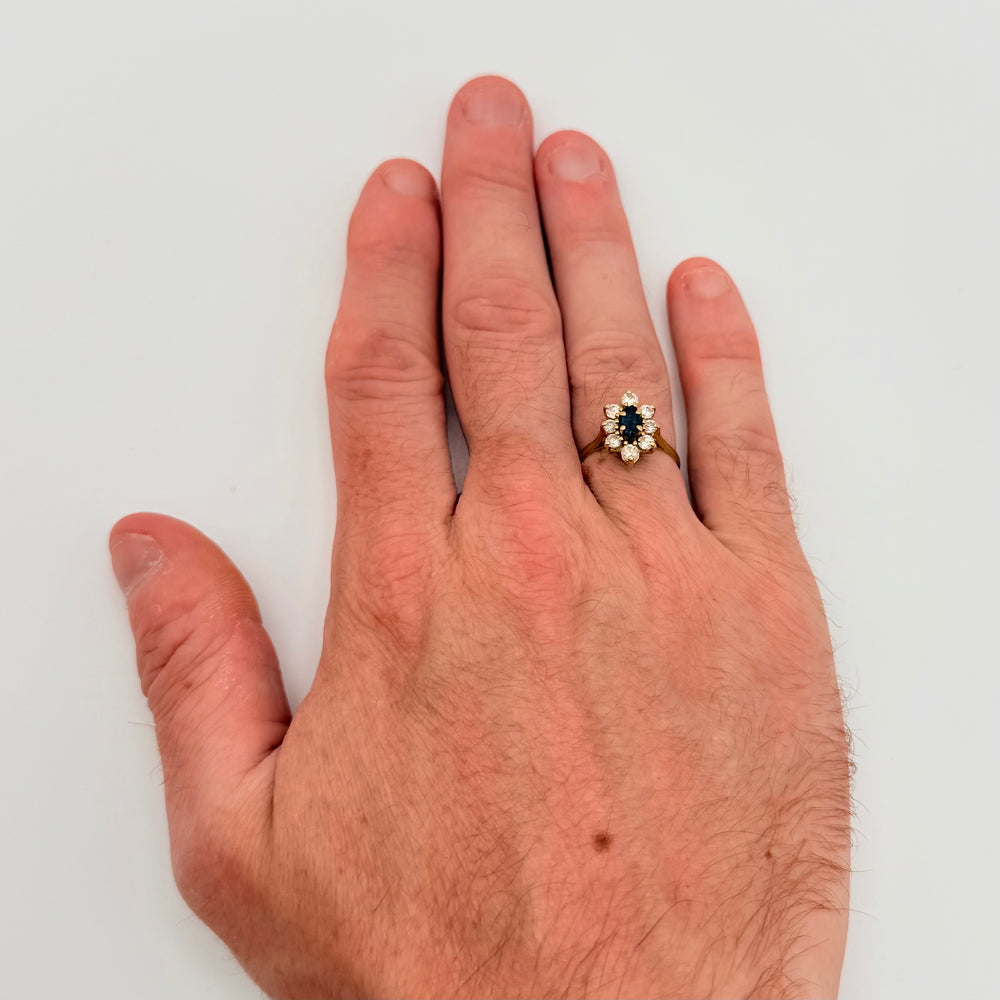 Bague Or Jaune 18K Taille-50