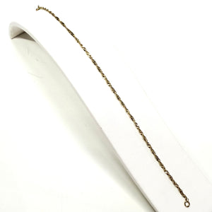 Bracelet torsadé en or jaune 18K - 1.25 Grs