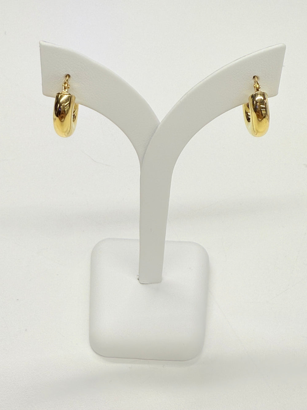 Boucles d'oreille Créoles en Or jaune 18K