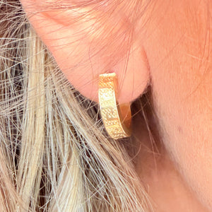 Boucles en Or Jaune 18 Carats 2.18
