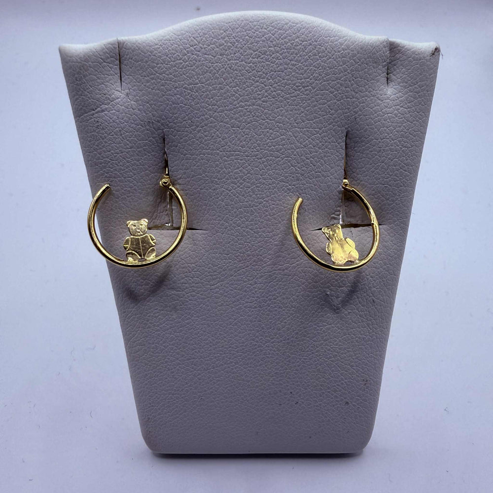 Boucles d'oreilles en Or Jaune 18K 0.46 Grs
