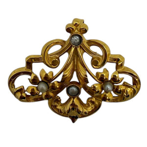 Pendentif Vintage en Or Jaune 18 Carats