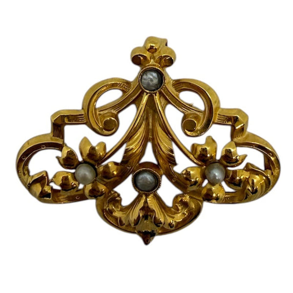 Pendentif Vintage en Or Jaune 18 Carats