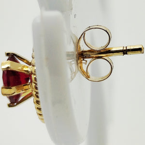 Boucles d'oreilles en Or jaune 18K - 2.13g