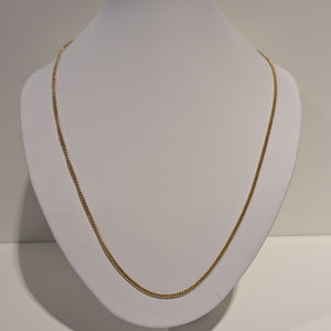 Collier Or Jaune Maille Gourmette 18 K - 10,45 g
