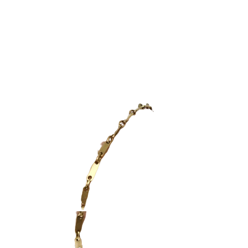 Bracelet Or Jaune Maille Vénitienne 18k 3.66 Grs