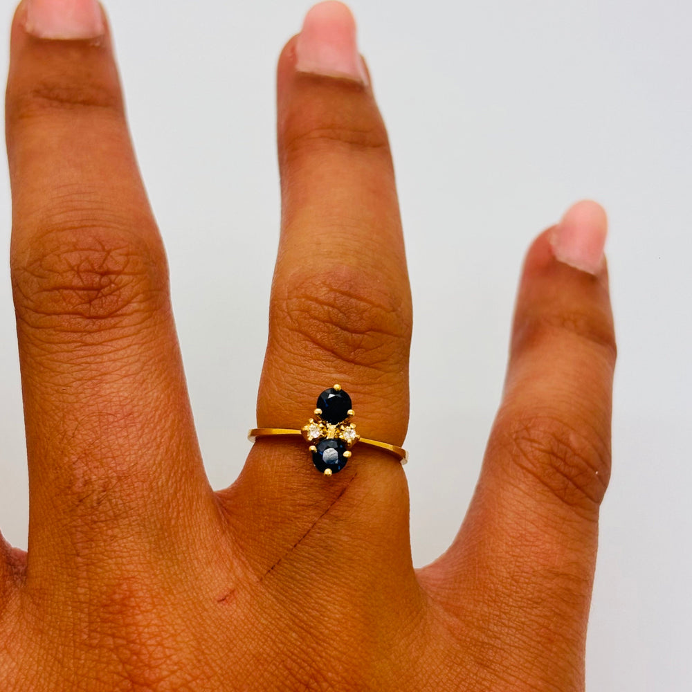 Bague Or Jaune 18K 18K Taille-50