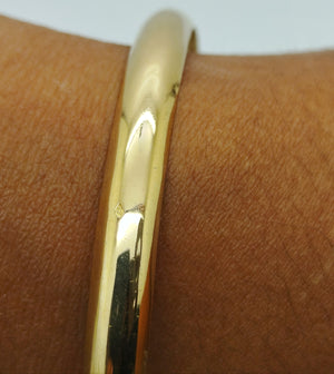 Bracelet Jonc Or Jaune 18K- 13.19g