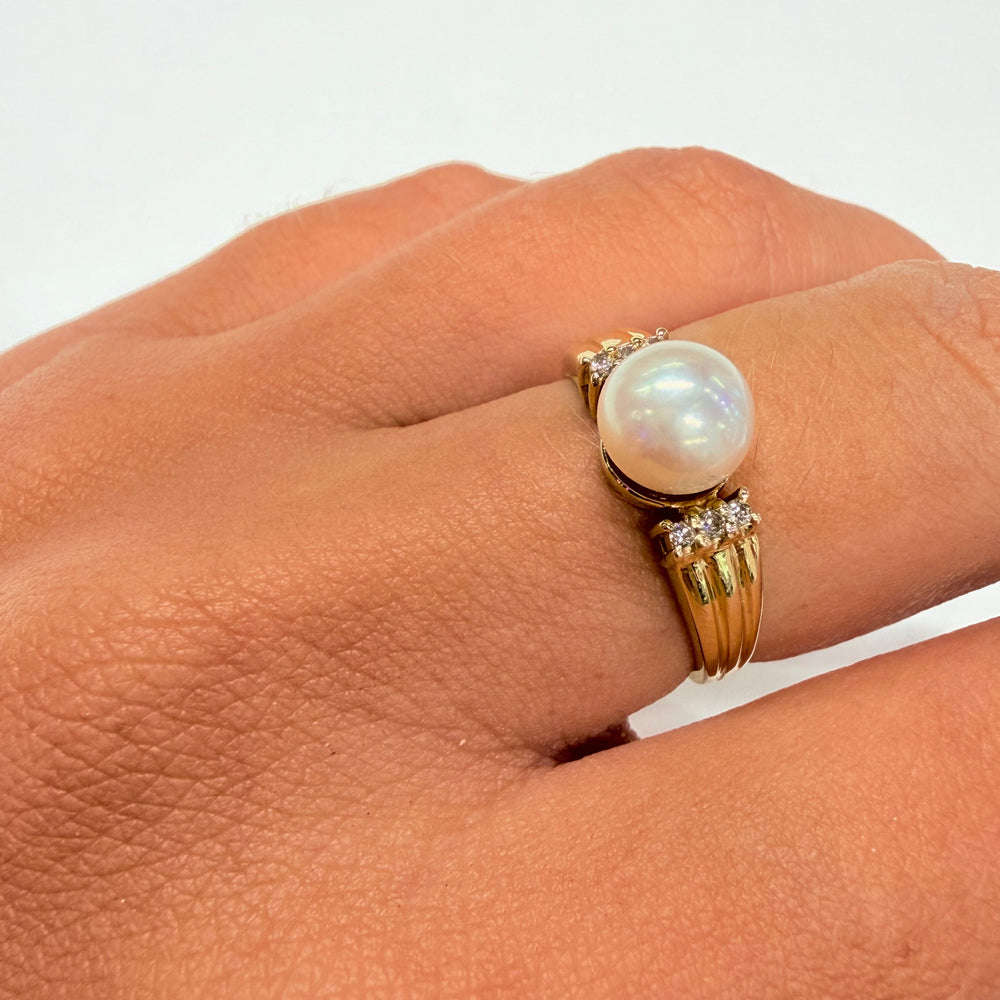 Bague Or Jaune 18k, Poids - 2.83 Grs Taille- 53