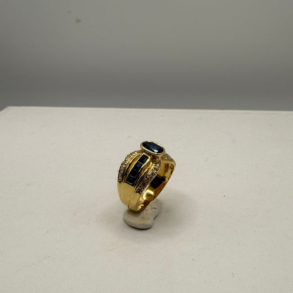 Bague en Or Jaune 18 Carats Taille-56