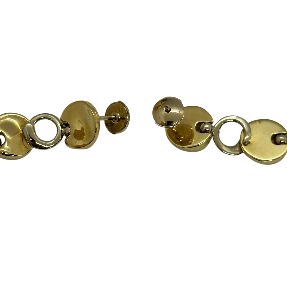 Boucles d'oreille or pendantes