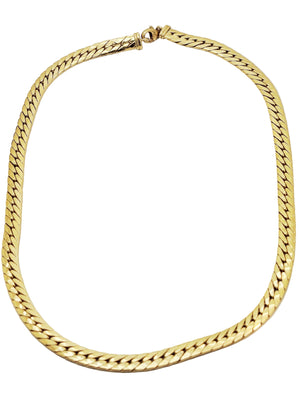 Collier Ras du Cou en Or Jaune 18K- 24.32g