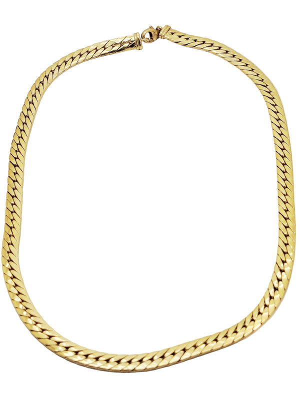 Collier Ras du Cou en Or Jaune 18K- 24.32g