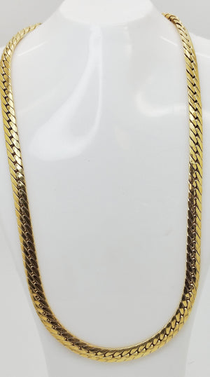 Collier Ras du Cou en Or Jaune 18K- 24.32g