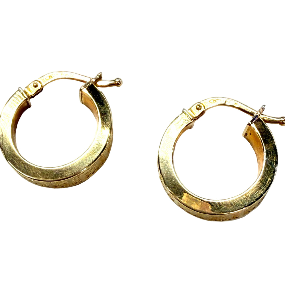 Boucles en Or Jaune 18 Carats 2.18