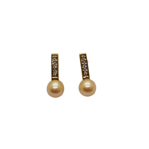 Boucles d'oreilles Or jaune 18K 1.97 Grs