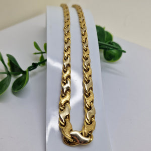 Collier Princesse en Or Jaune 18 Carats – Maille Fantaisie