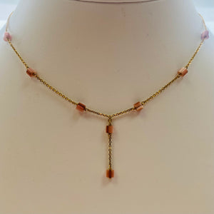 Collier ras du cou en or jaune 18K - 4.86 Grs