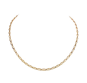 Collier long en Or jaune 18K - 10.31g