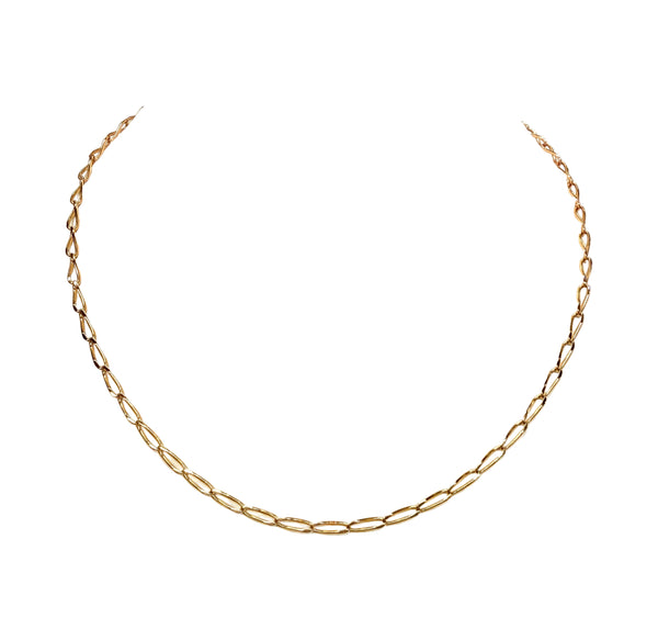 Collier long en Or jaune 18K - 10.31g