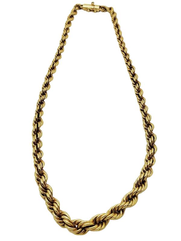 Collier Princesse en Or Jaune 18K - 24.55g